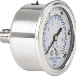 254C4 (2.5” dial) - Glycerin Filled Gauges