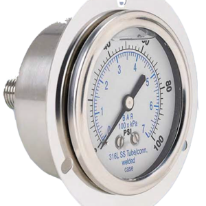 254F4 (2.5” dial) - Glycerin Filled Gauges