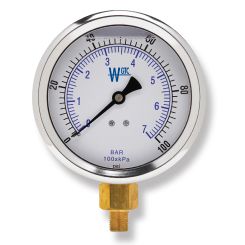 401L4 (4” dial) - Glycerin Filled Gauges