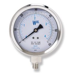 404L4 (4” dial) - Glycerin Filled Gauges